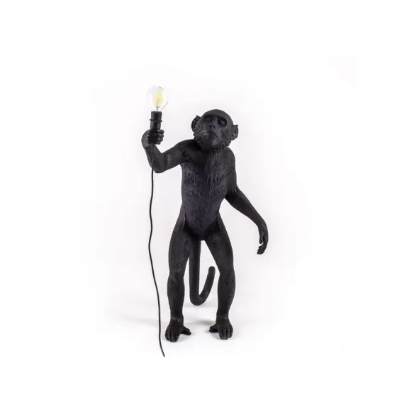 Seletti Lampada da Tavolo Monkey Lamp Black