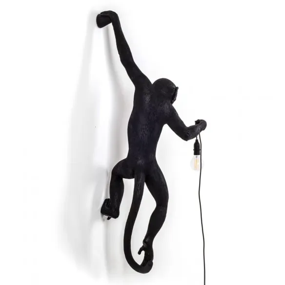 Seletti Tischlampe Monkey Lamp Black