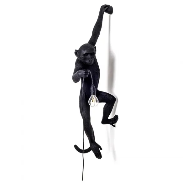 Seletti Tischlampe Monkey Lamp Black