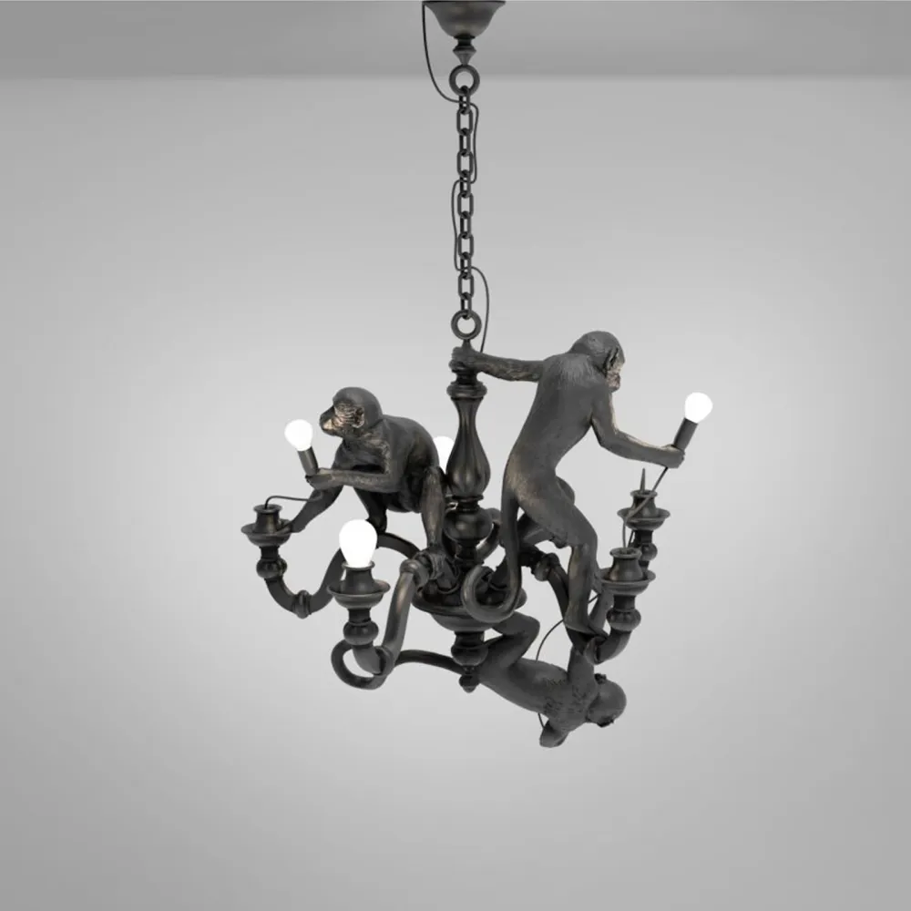 Seletti Hängeleuchte Monkey Chandelier