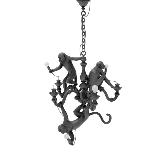 Seletti Lampe à suspension Monkey Chandelier