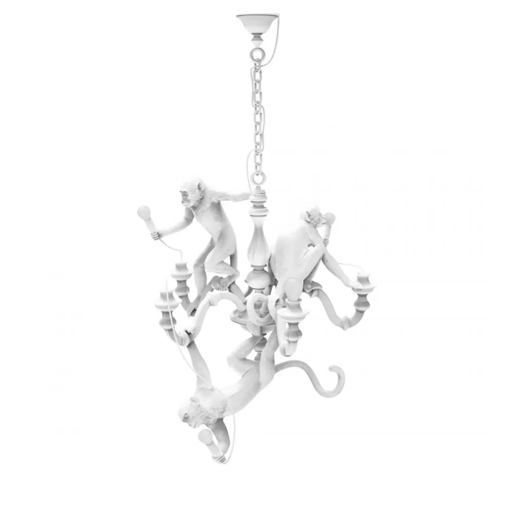 Seletti Lampe à suspension Monkey Chandelier