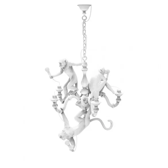 Seletti Lámpara de suspensión Monkey Chandelier