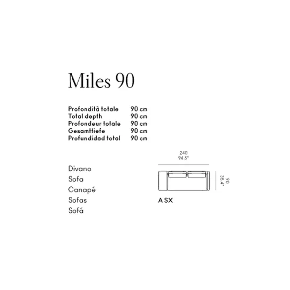 Sofa Horm Miles A SX