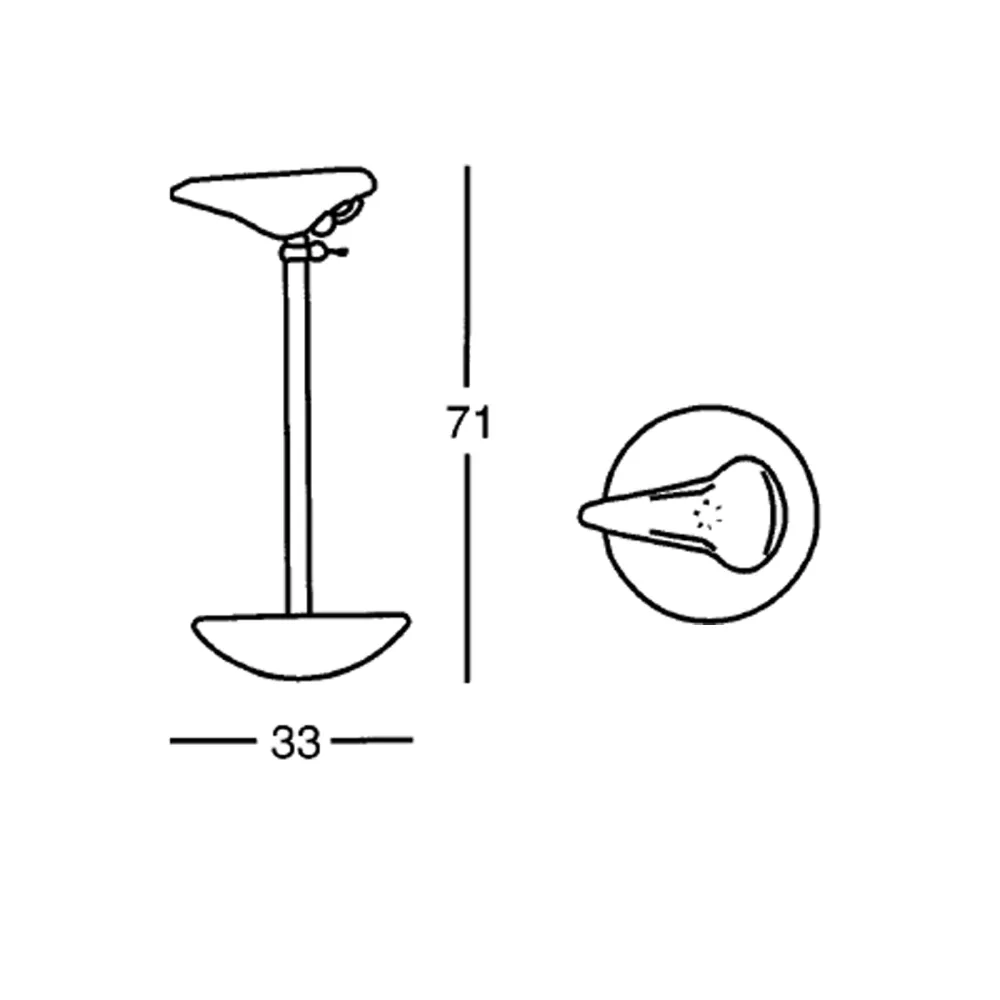 Zanotta Sella Tabouret