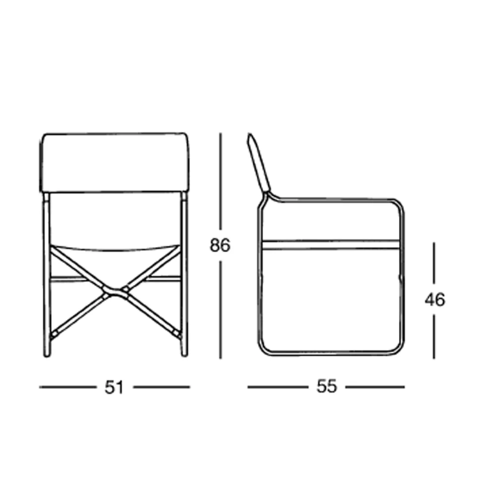 Zanotta April Chaise pliante