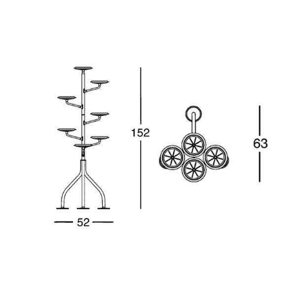 Zanotta Albero Topflappen