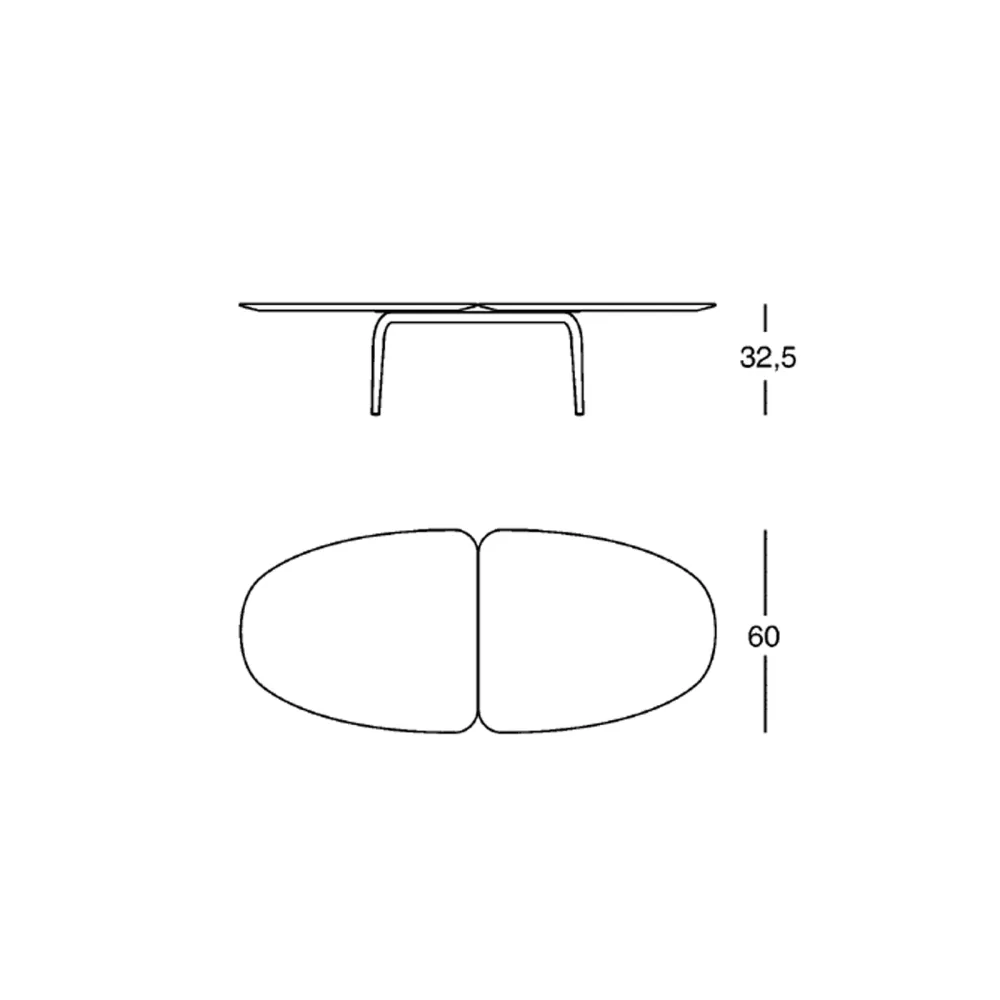 Zanotta Graphium Small table