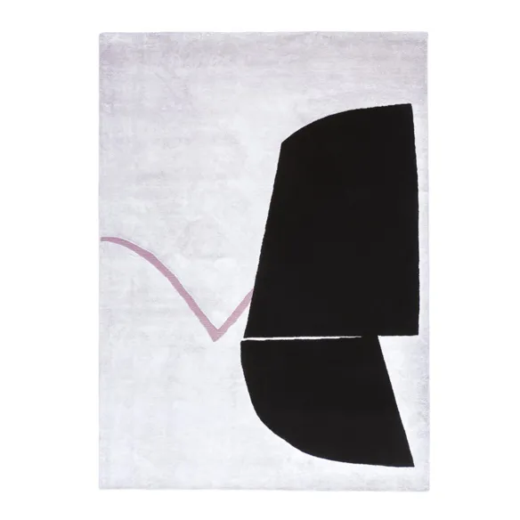 Karpeta Antique Rose and Black Tapis