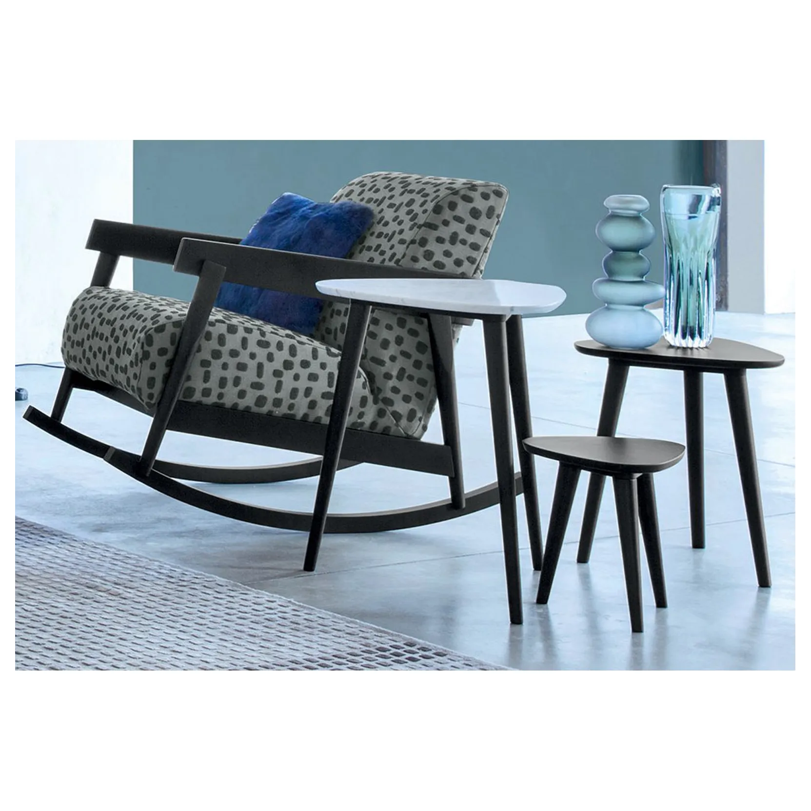 Rocking Chair Gervasoni Brick 307, Gervasoni Outdoor Furniture