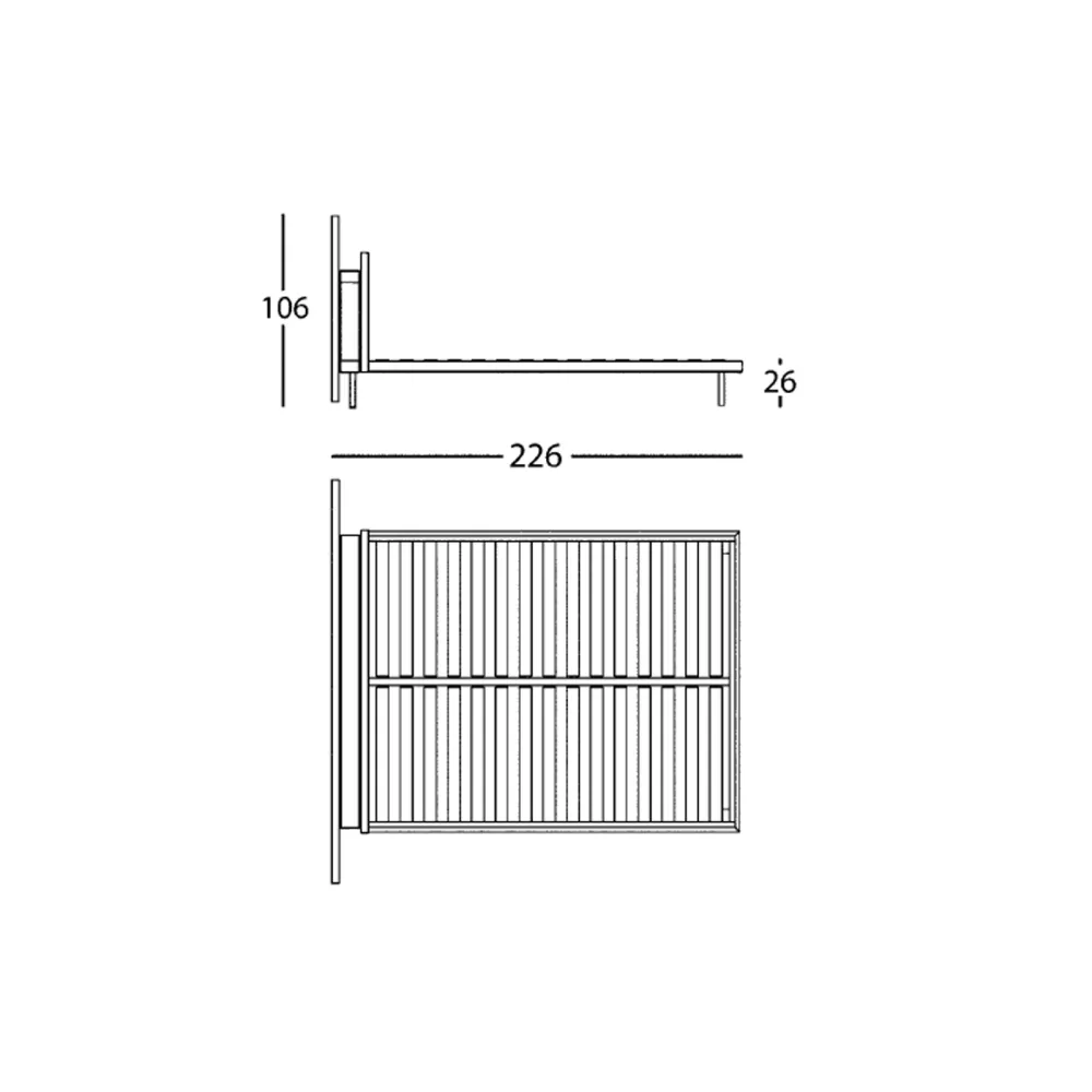 Zanotta Grangala Bed