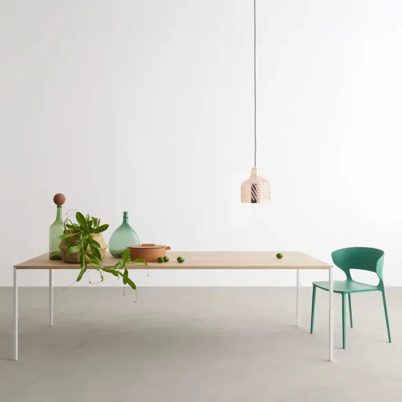 Tavolo con top essenza Desalto 25