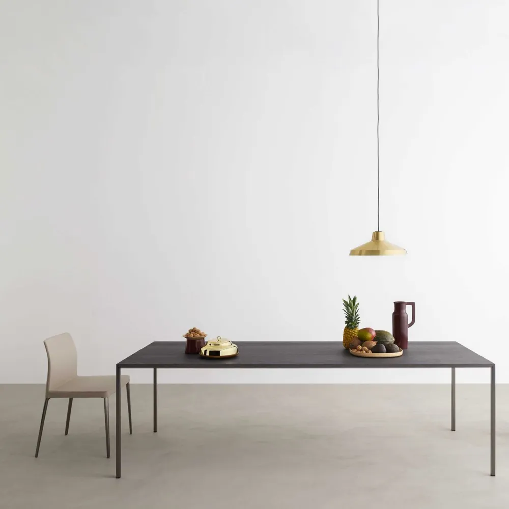 Table avec plateau en bois Desalto 25
