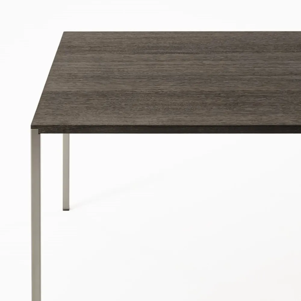 Tisch mit Holzplatte Desalto 25