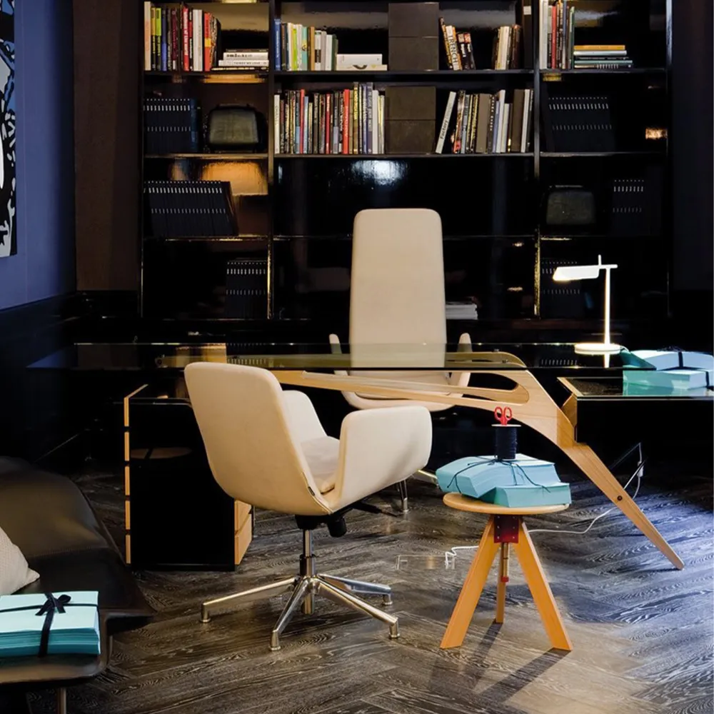 Zanotta Lord Fauteuil pivotant