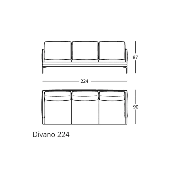 Zanotta William Divano 2