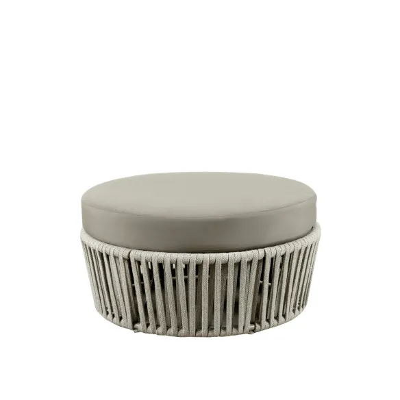 Pouf Vermobil Desiree Rope Black