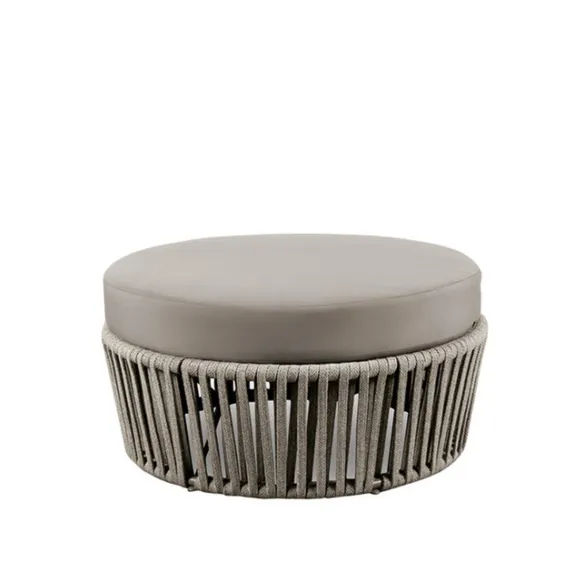 Pouf Vermobil Desiree Rope Black