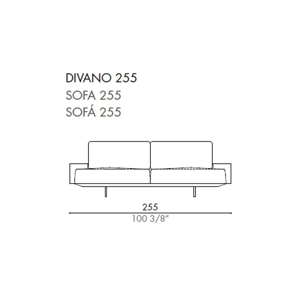 3 Seater Sofa Désirée Platz
