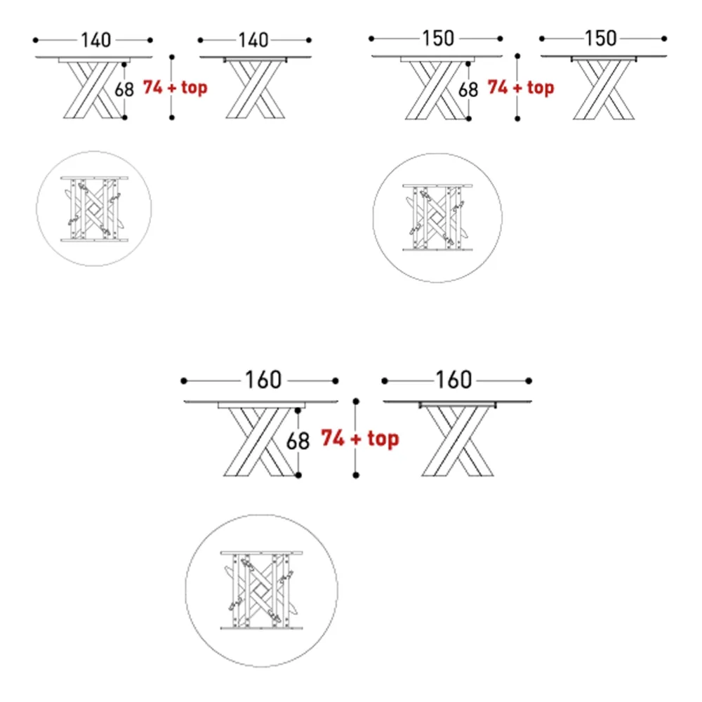 Round Table Varaschin System Star