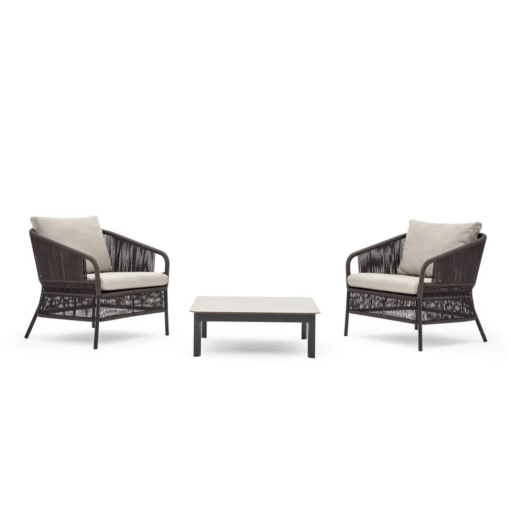 Lounge armchair Varaschin Cricket