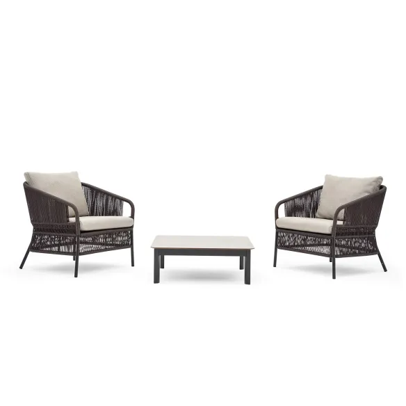 Fauteuil lounge Varaschin Cricket