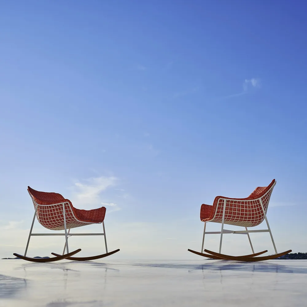 Sillón mecedora Varaschin Summer Set