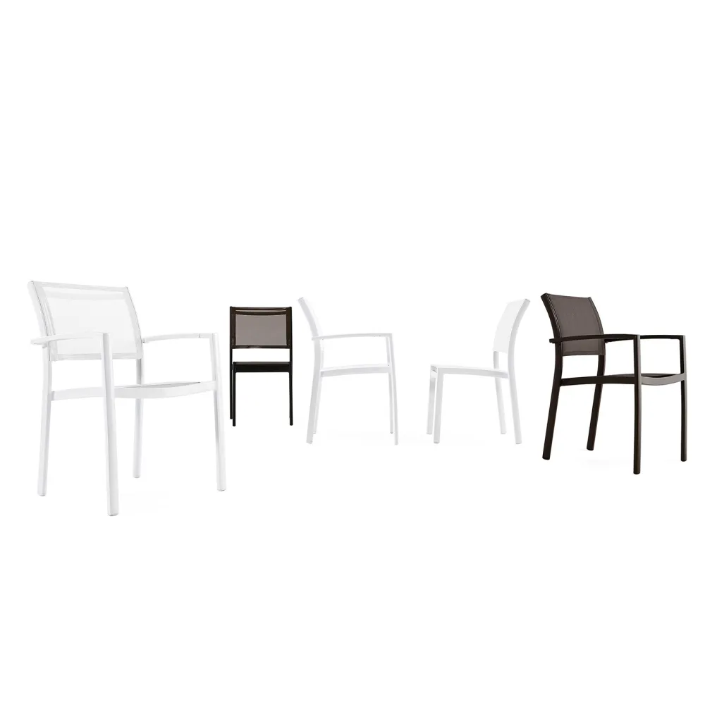 Chair with Armrests Varaschin Victor