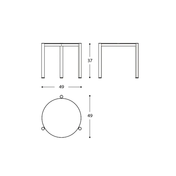 Petite table Varaschin Bahia