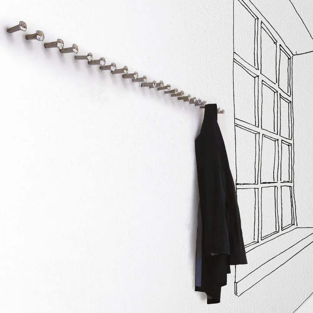 Mirror Coat Hanger Minottiitalia Chiodo Fisso