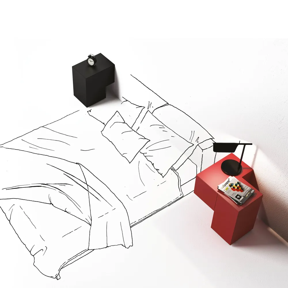Bedside table Minottiitalia Formosa Accucciata