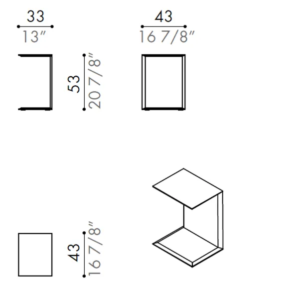 Table basse Désirée Ludwig