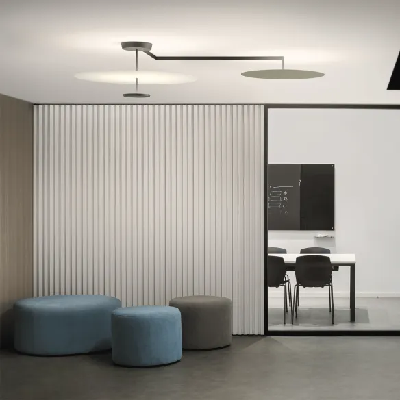 Lampada da soffitto Vibia Flat 5910-5924