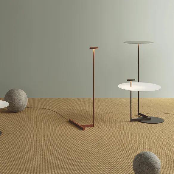 Lámpara de tierra Vibia Flat 5955