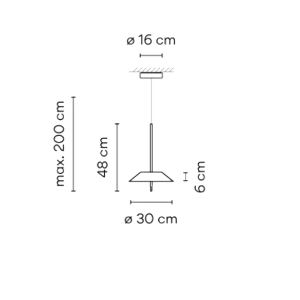 Pendant lamp Vibia Mayfair 5530