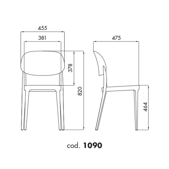 Silla Alma Design Amy