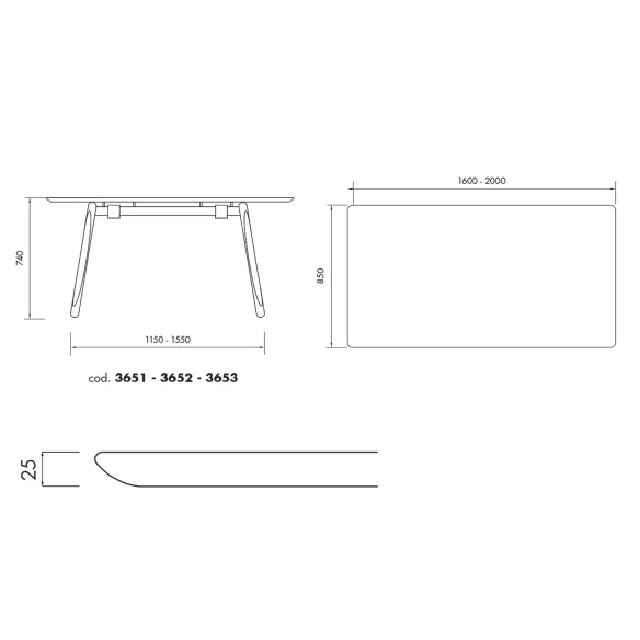 Mesa Alma Design Marnie