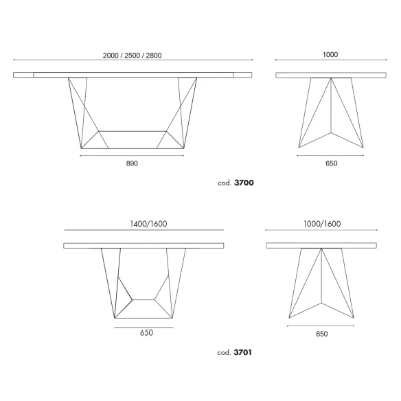Table Alma Design Clint
