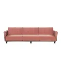 3 Seater Sofa Alma Design Magenta