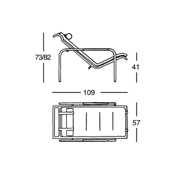 Zanotta Genni Chaise longue