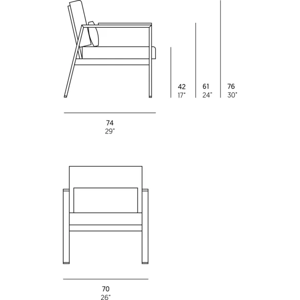 Poltrona XS GandiaBlasco Timeless