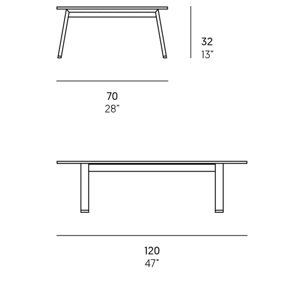 Table basse GandiaBlasco Timeless