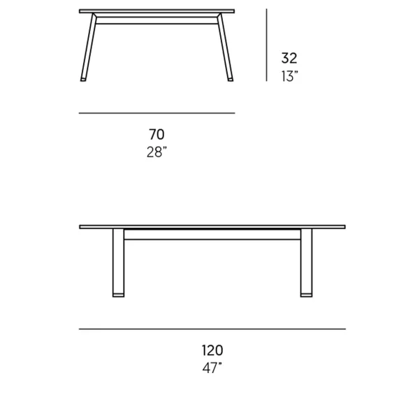Coffee table GandiaBlasco Timeless