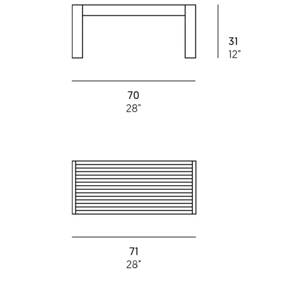 Coffee table GandiaBlasco DNA