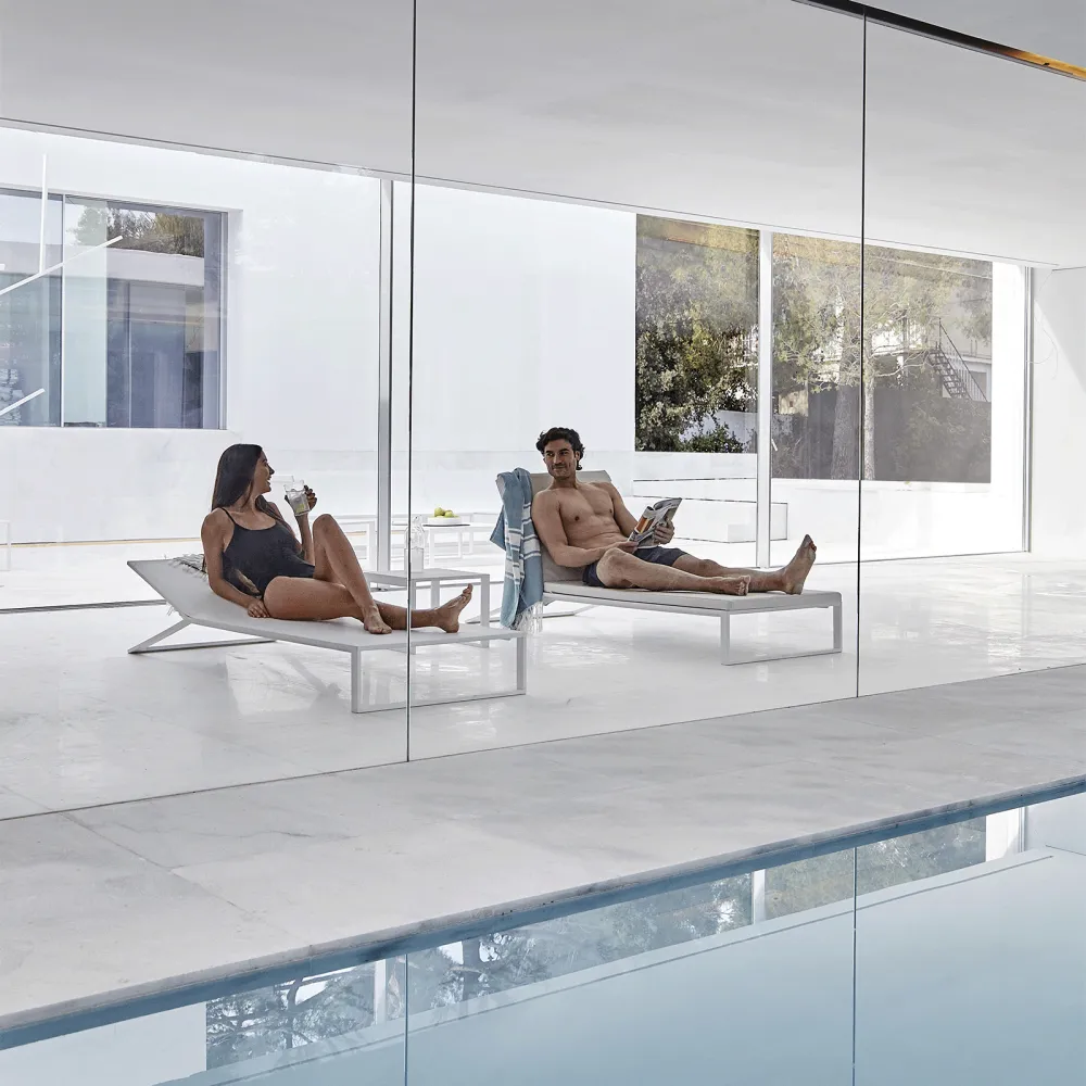 Sunlounger GandiaBlasco Blau
