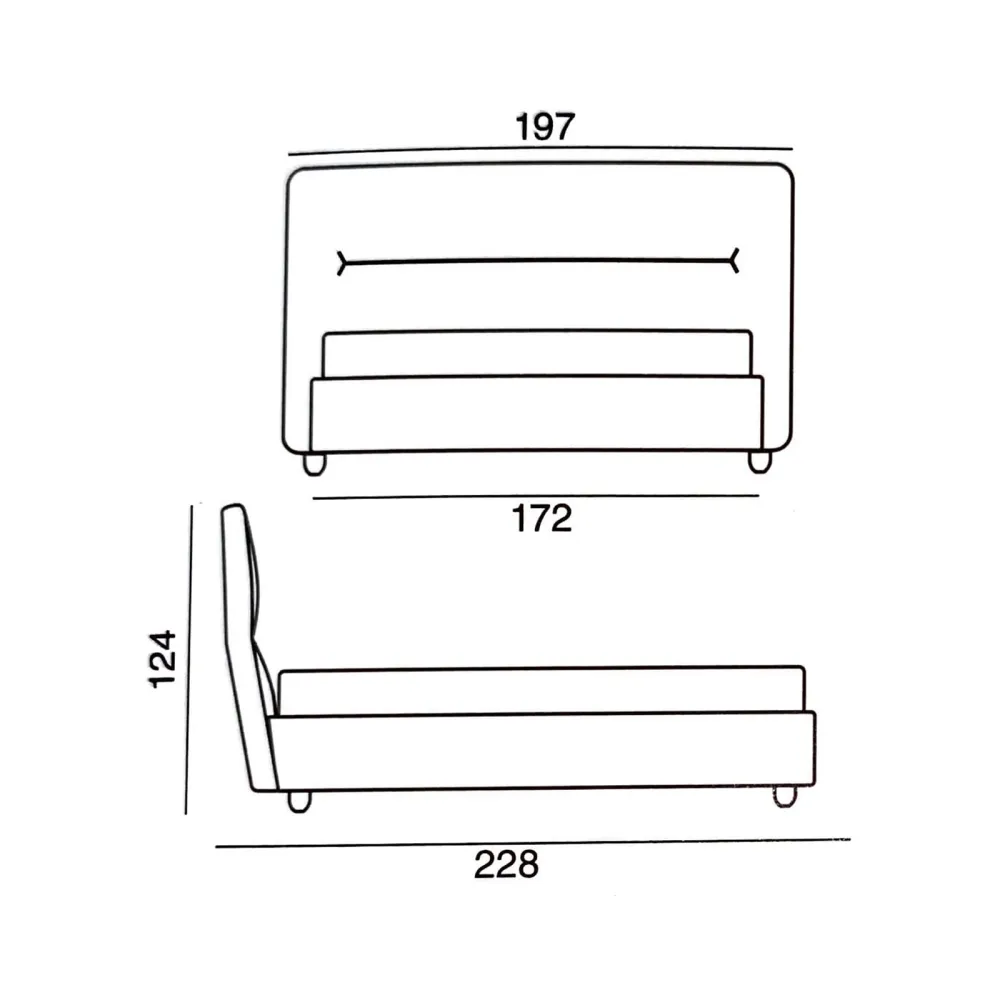Cama matrimonial Twils De-Light