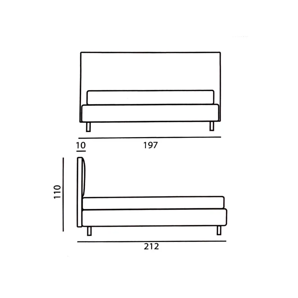 Double bed Twils Dread