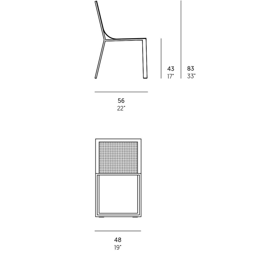 Silla GandiaBlasco Blau