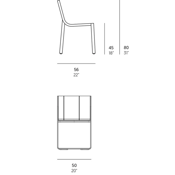 Silla GandiaBlasco Flat