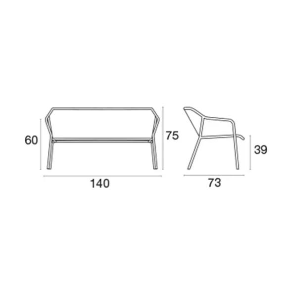 2 Seater Sofa Emu Darwin